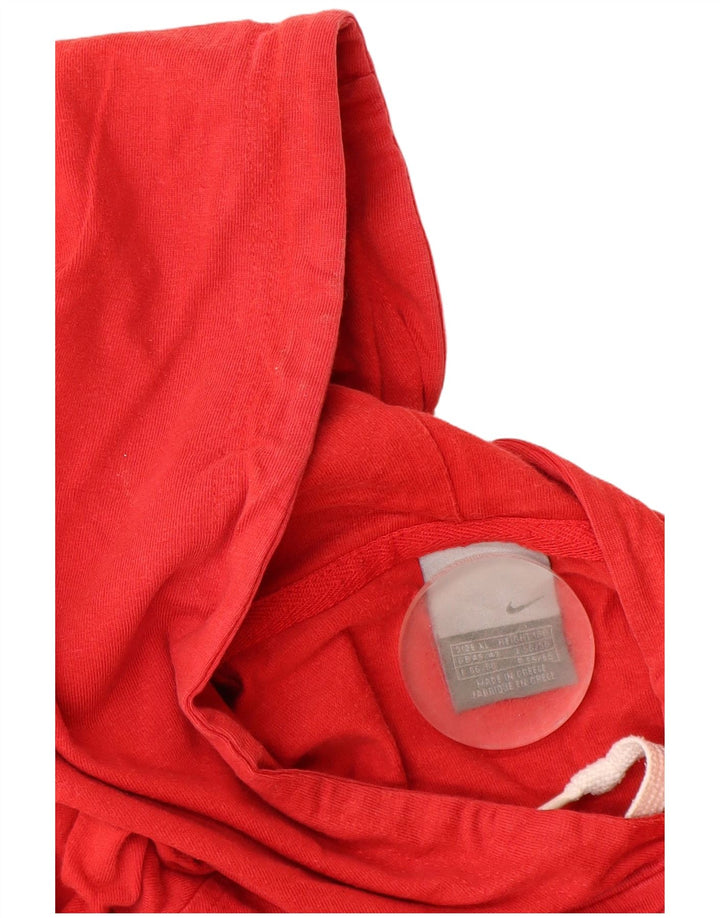 NIKE Pull à capuche Air Graphic pour homme UK 45/47 XL Rouge Coton