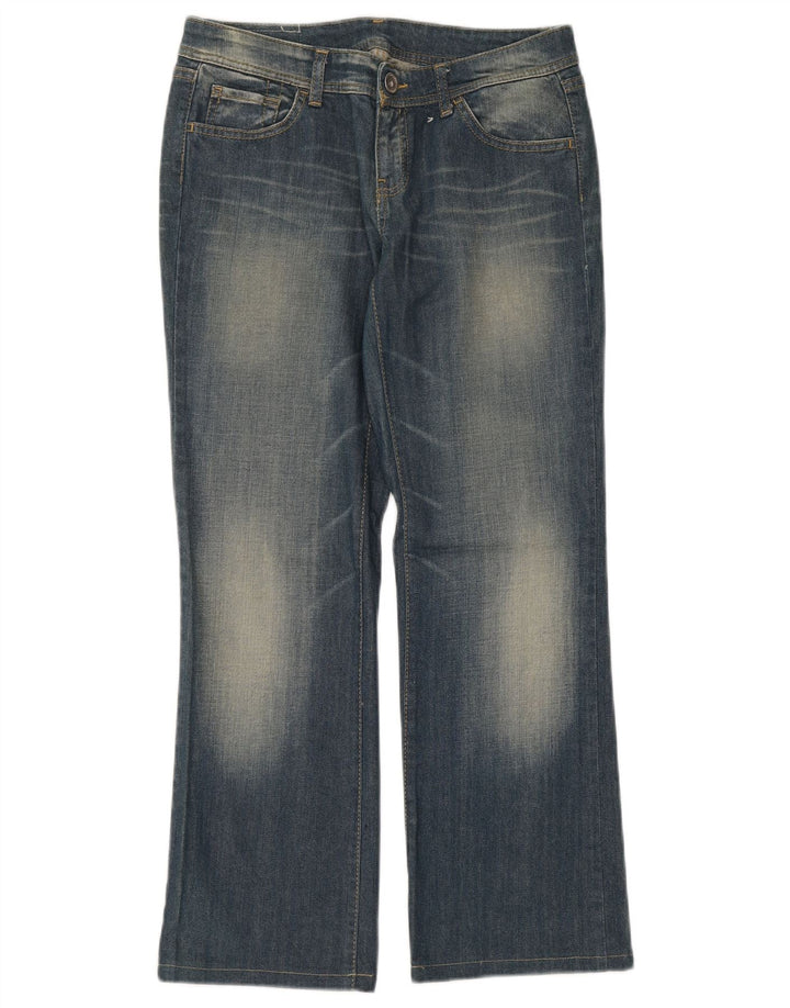 Benetton Jean Bootcut Femme W28 L29 Bleu Coton