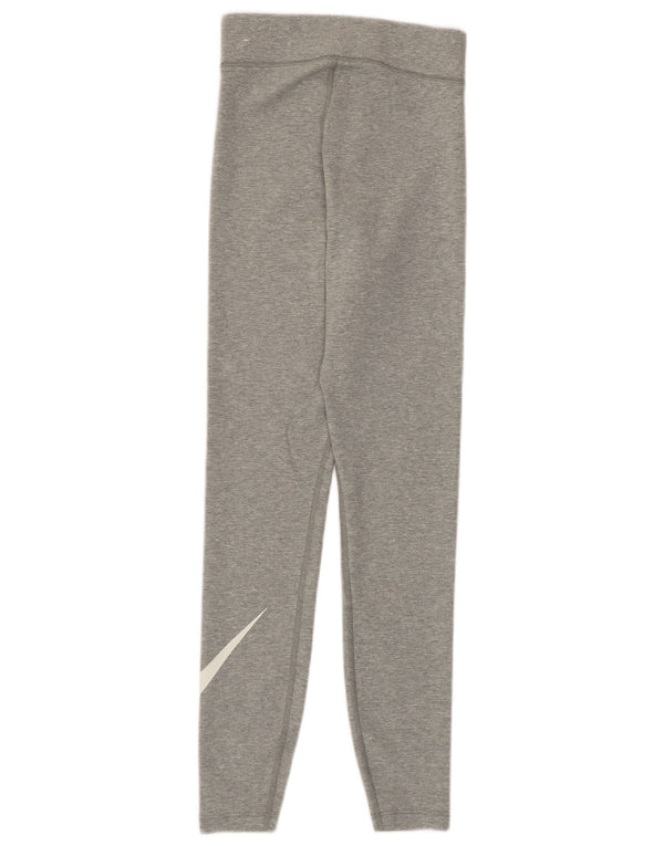 Nike Legging graphique pour femme UK 4 XS Gris Coton