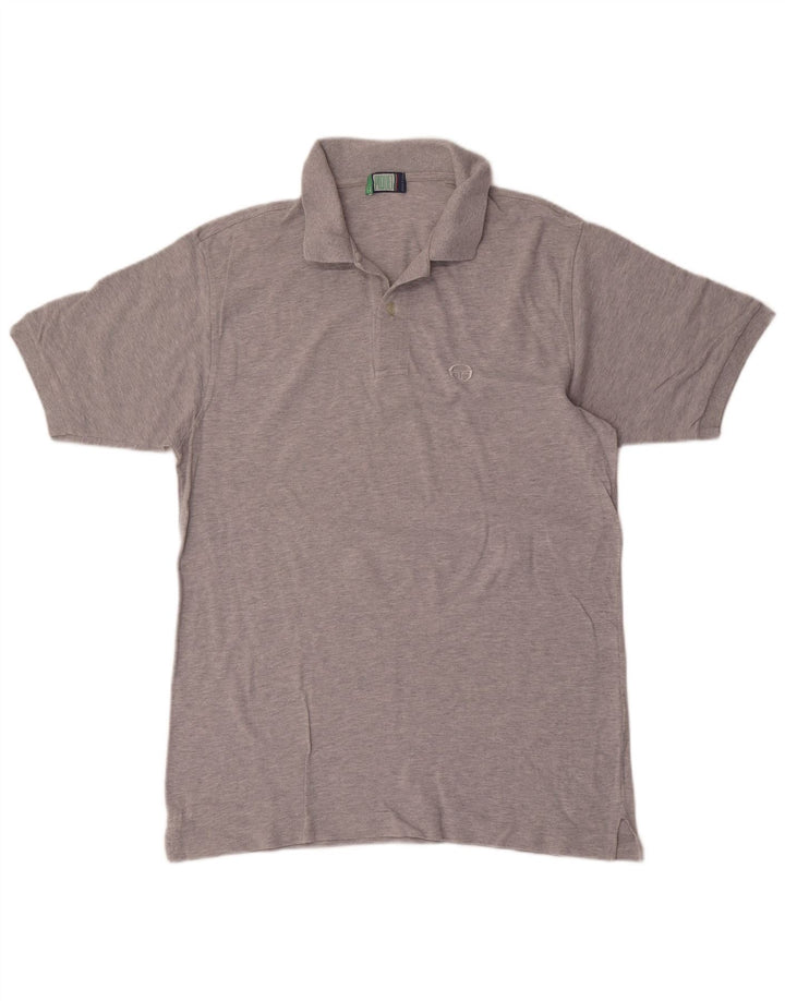 Sergio Tacchini Polo Homme IT 52 Large Gris Coton