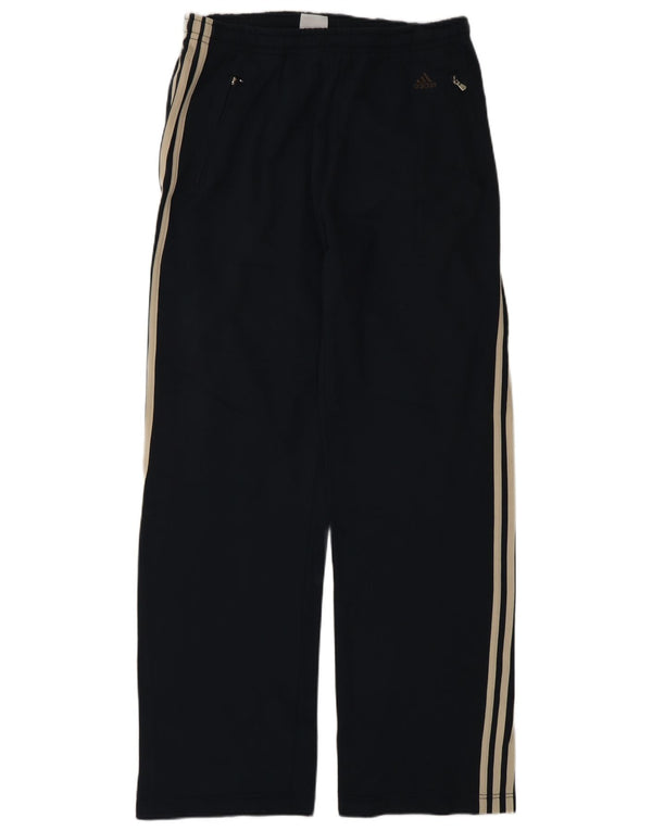 Adidas Pantalon de survêtement pour homme UK 40/42 Bleu marine moyen en coton