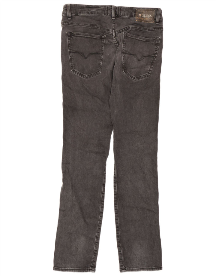 Guess Jean Slim Graphique Homme W31 L30 Gris Coton
