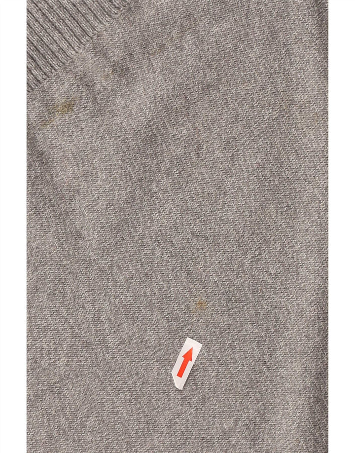 Jack & Jones Pull à col zippé pour homme Petit gris Coton