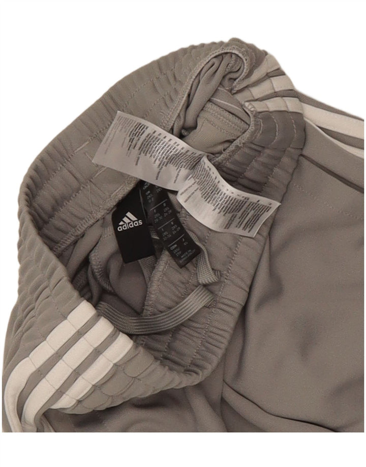 Pantalon de survêtement Adidas Femme UK 0/2 2XS Gris Polyester