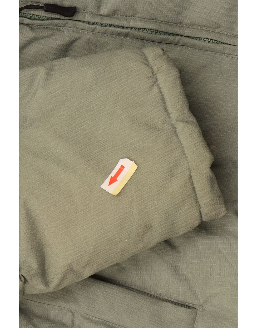 Fila Veste matelassée à capuche pour homme UK 44 2XL Vert Colourblock