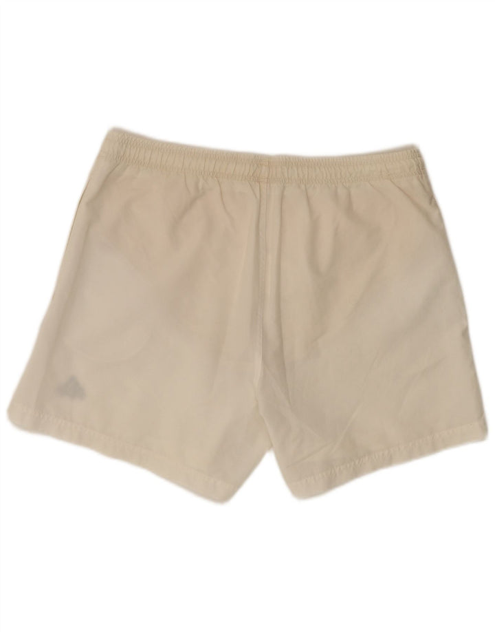 Adidas Short de sport pour homme en coton blanc moyen