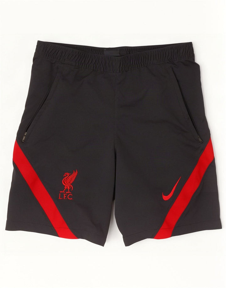 Nike Hommes Liverpool Sport Short Petit Gris Colorblock Polyester