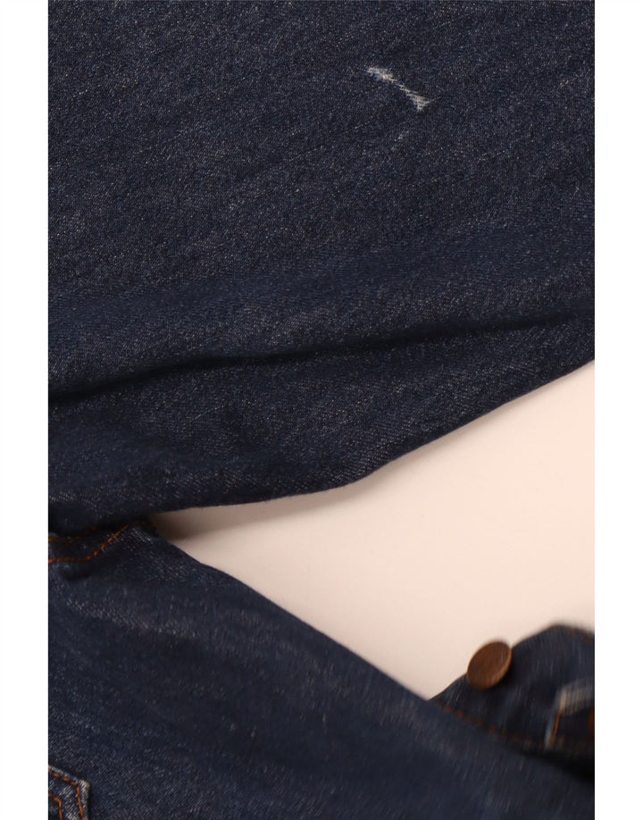 WRANGLER Veste en jean pour homme UK 40 Large Bleu Marine Coton