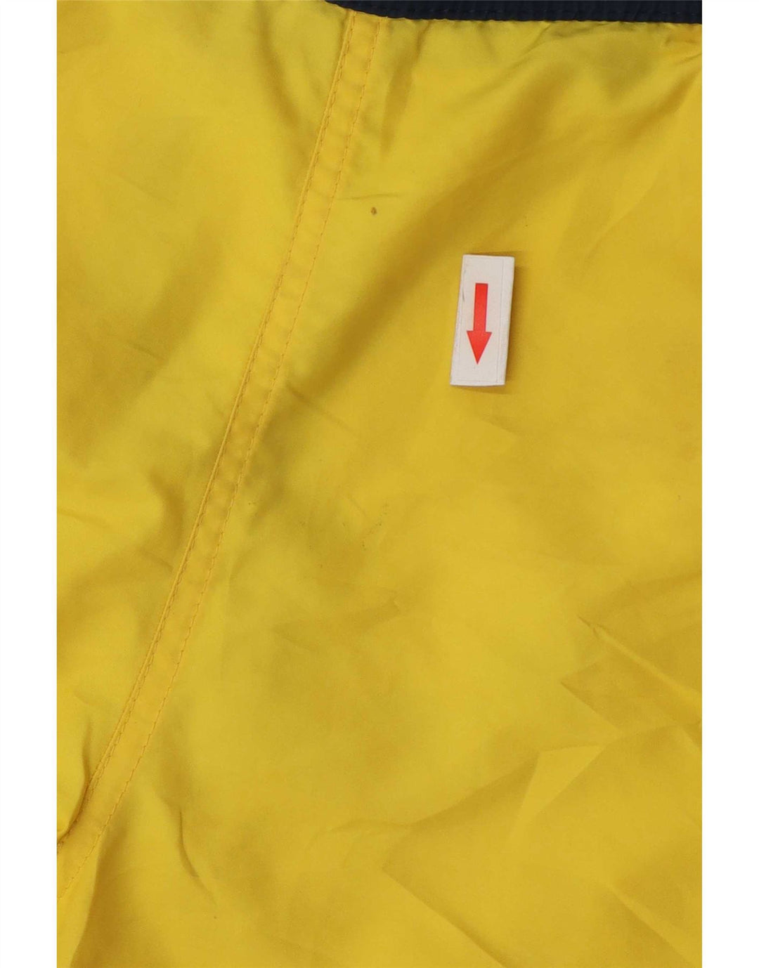 Reebok Short de Sport Large Homme Jaune Colorblock