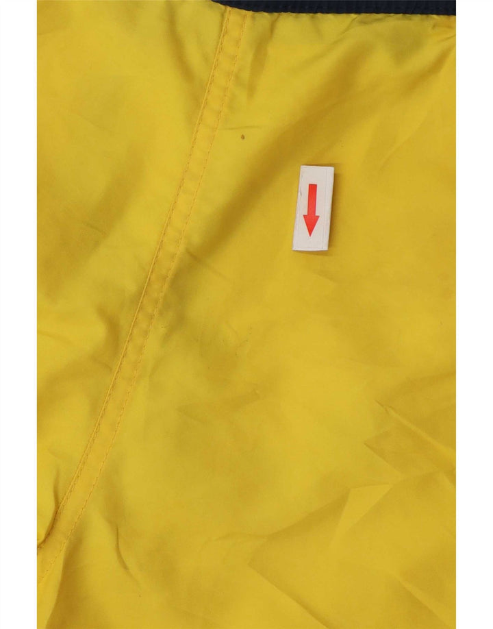 Reebok Short de Sport Large Homme Jaune Colorblock