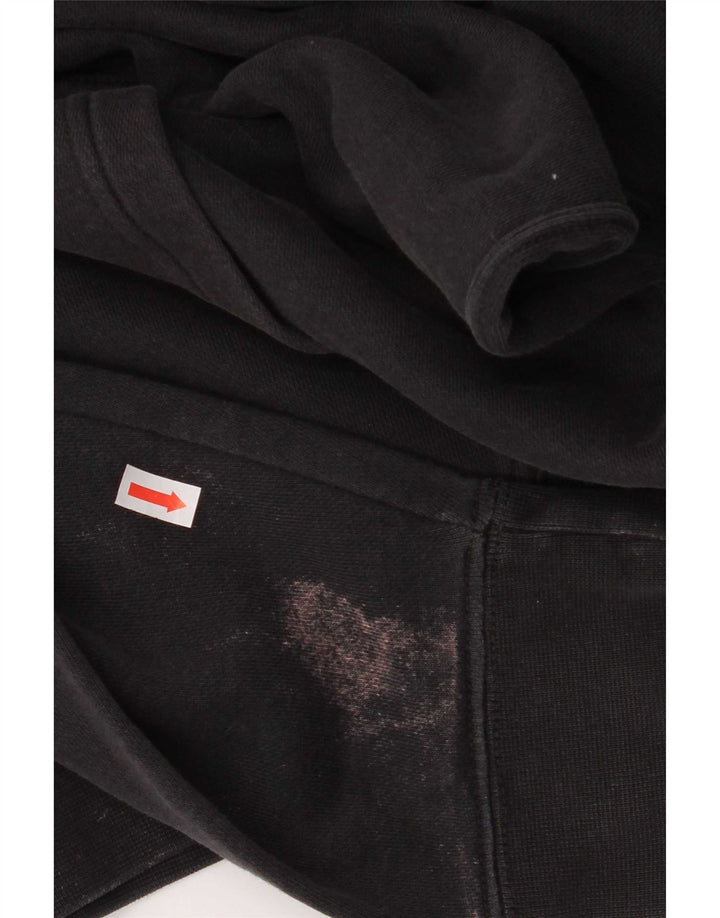 Nike Pull à capuche pour homme en coton noir moyen