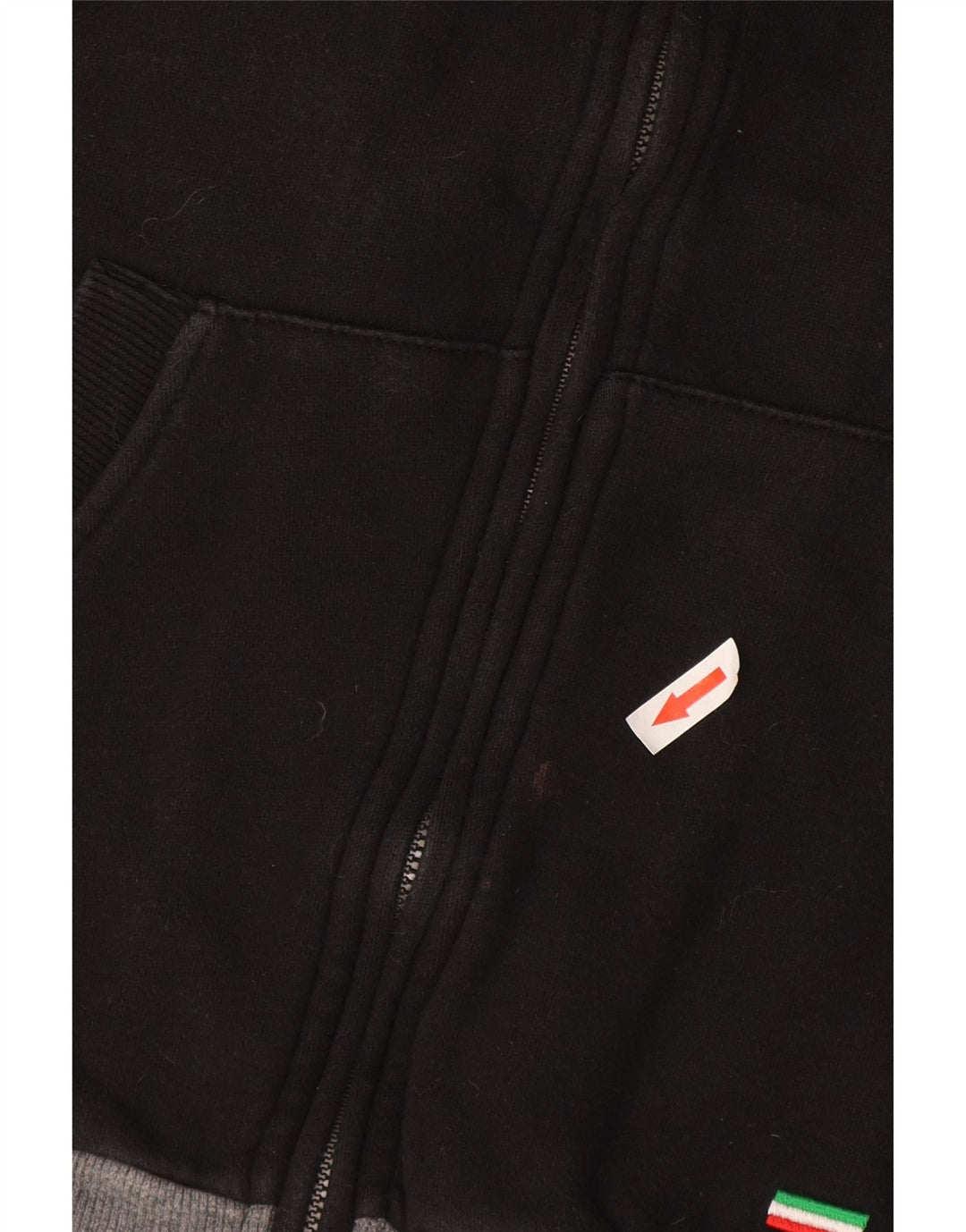 Lotto Veste de survêtement pour femme UK 14 Medium Noir Colourblock Coton