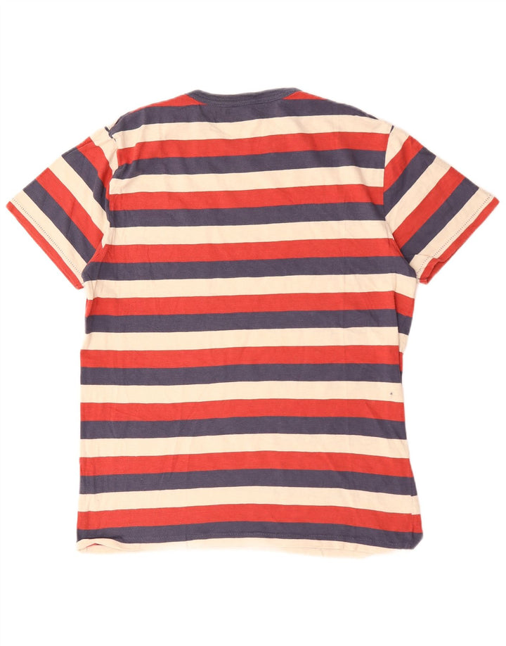 J. Crew T-Shirt Homme Medium Multicolore Rayé Coton
