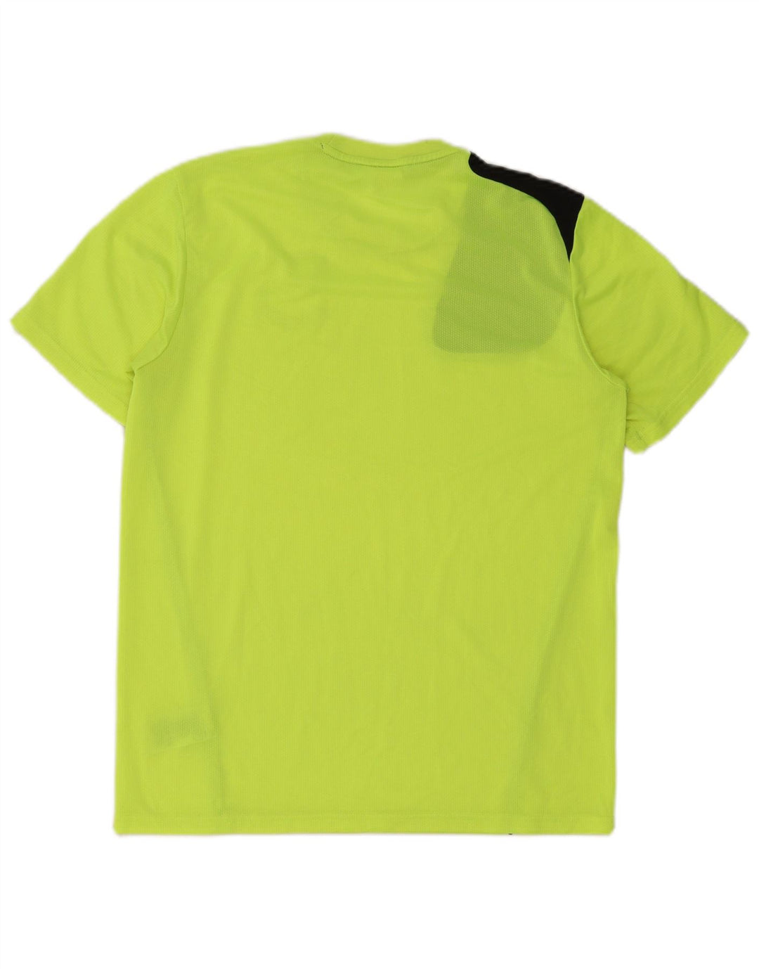 Adidas T-shirt graphique pour homme en polyester color block vert moyen