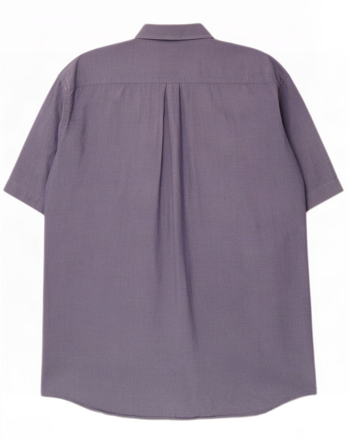 Levi's Chemise à Manches Courtes Homme Bleu Coton Large