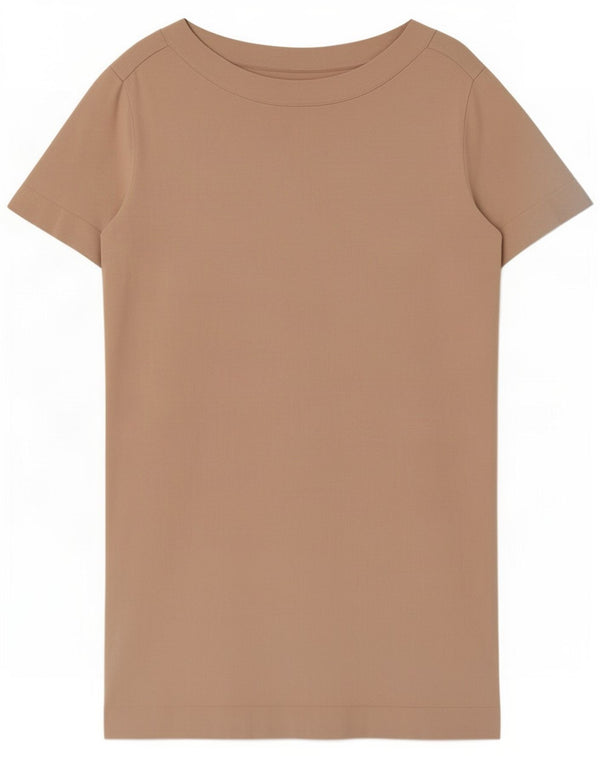 Cos Robe droite surdimensionnée pour femme UK 10 Small Beige Viscose