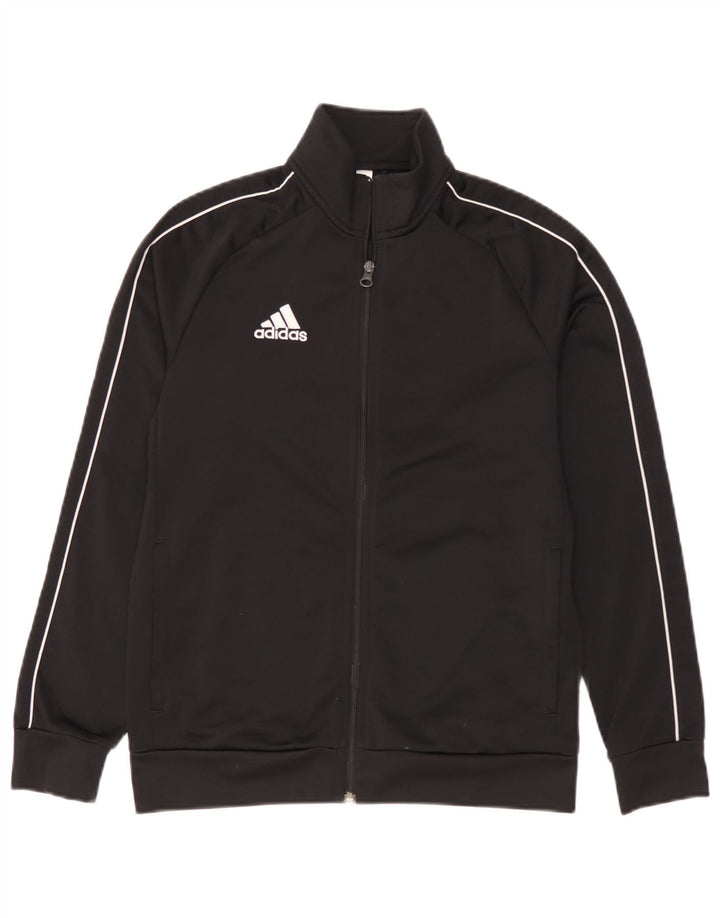 Veste de survêtement Adidas Garçon 13-14 ans Noir Polyester