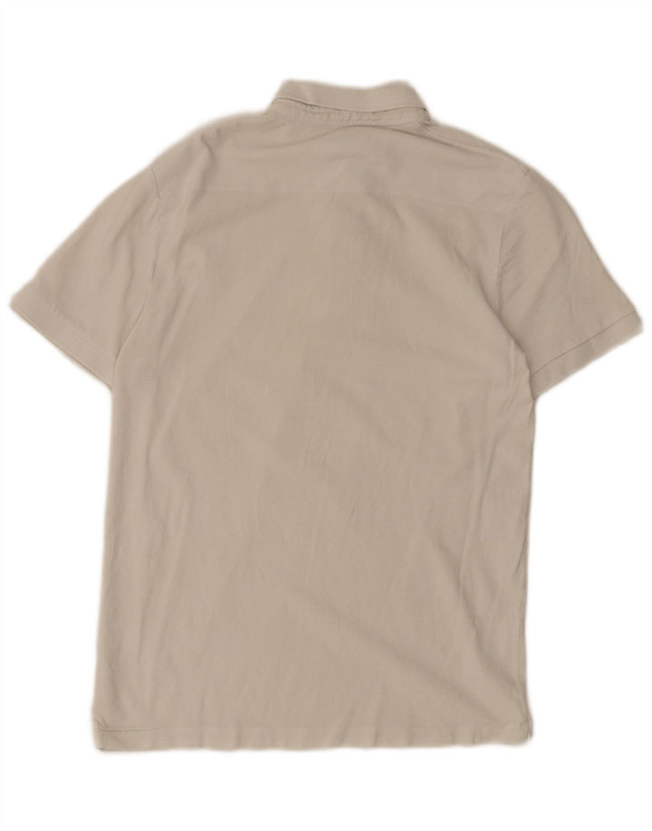 FRENCH CONNECTION Polo Coupe Regular Homme Petit Blanc Cassé Coton