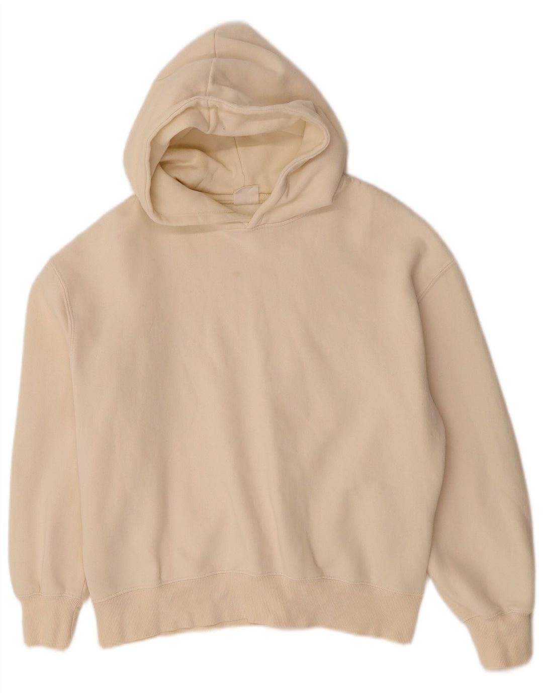 Pull à capuche ZARA filles 13-14 ans coton blanc cassé