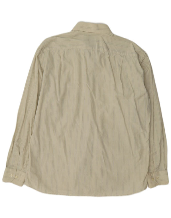 Roccobarocco Chemise Homme Taille 43 17 XL Beige Check