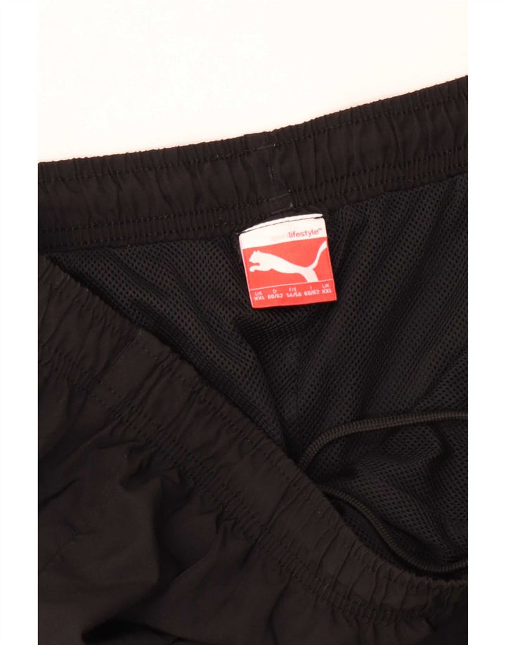 Puma Bermuda de sport graphique pour homme 2XL Noir