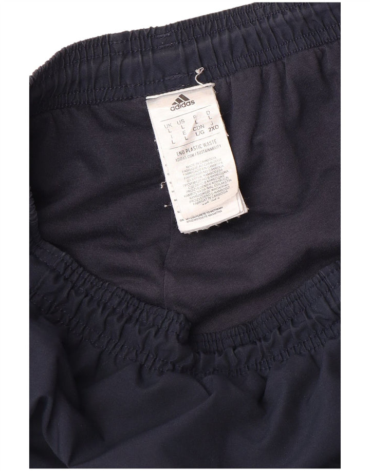 ADIDAS Pantalon de survêtement pour homme Joggers Large Bleu Marine Polyester