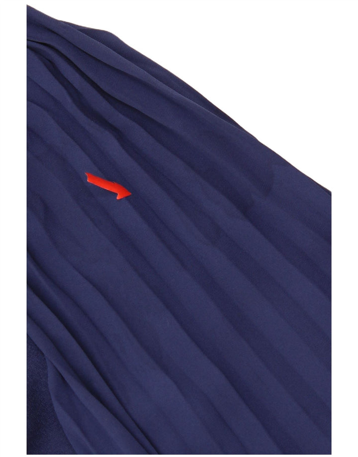 Hobbs Robe droite à manches longues pour femme UK 46 Large Bleu marine Polyester