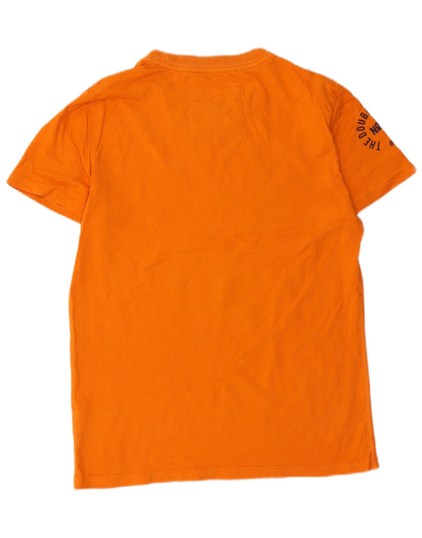 Superdry T-Shirt Graphique Homme Orange Moyen Coton