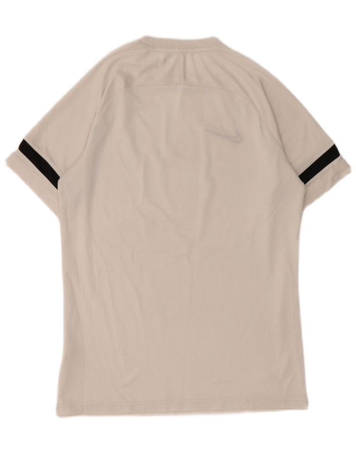 Nike Hommes Dri Fit T-Shirt Haut Blanc Moyen