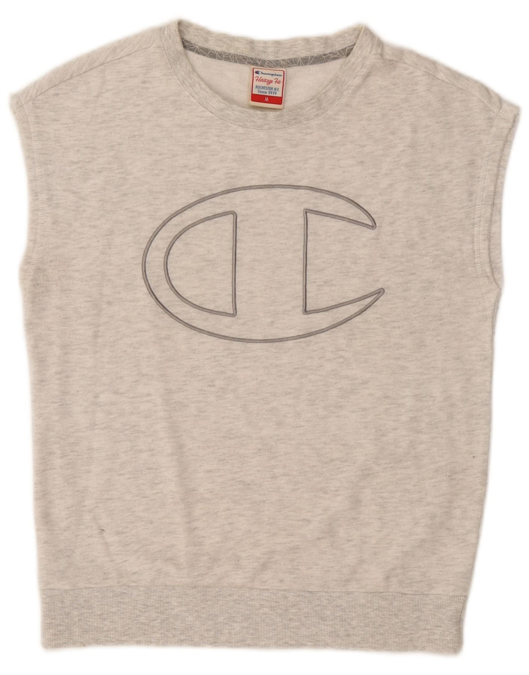 Champion Sweat-shirt graphique Heritage Fit pour femme UK 14 Gris moyen
