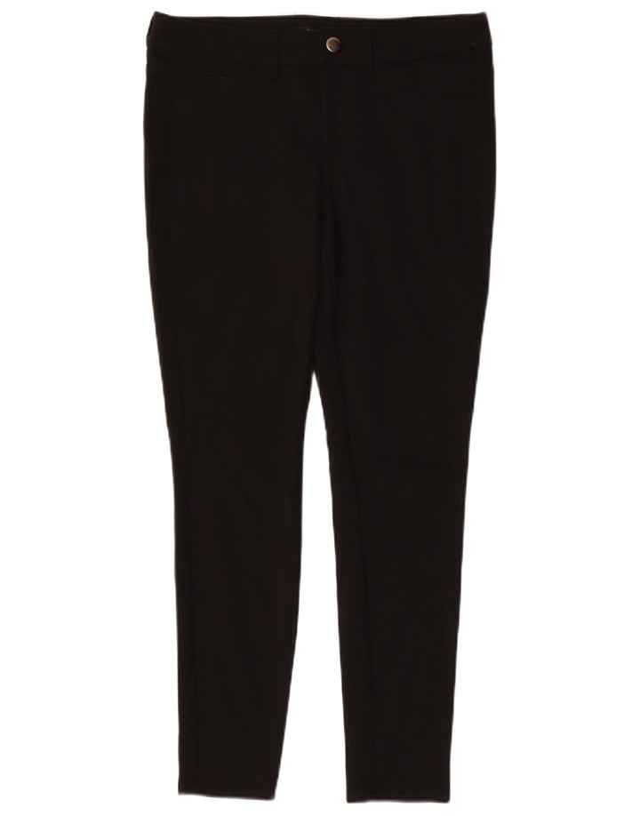 MOSSIMO Pantalon décontracté skinny pour femme US 8 Medium W30 L29 Noir Polyester