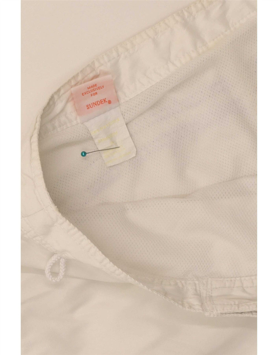 Sundek Short de bain homme grand blanc polyester
