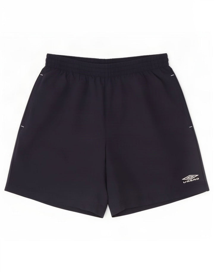 Umbro Short de Sport Homme Bleu Marine Moyen Polyester