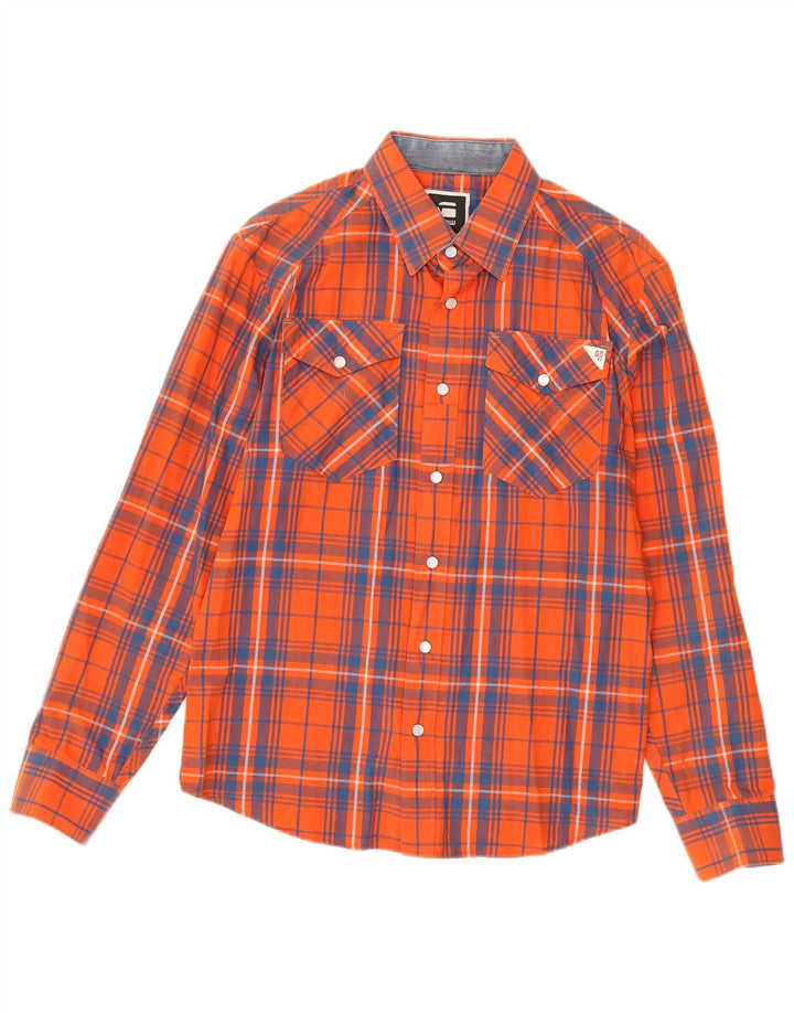 G-Star Chemise Homme Large Orange Coton