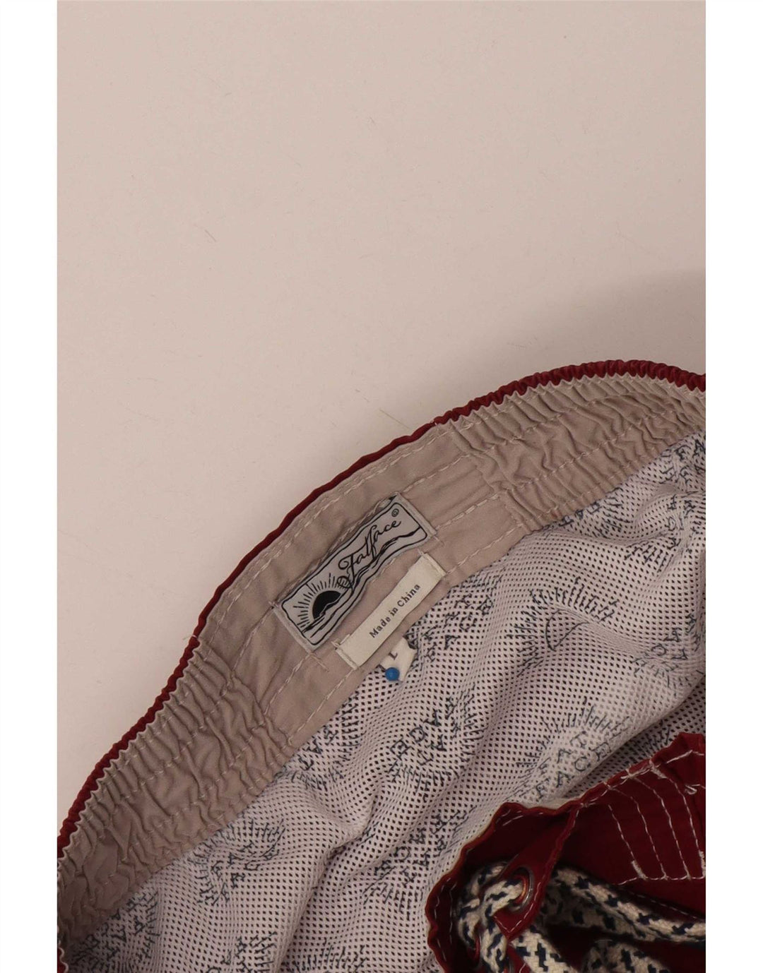 Fat Face Short de Bain Homme Grand Bordeaux