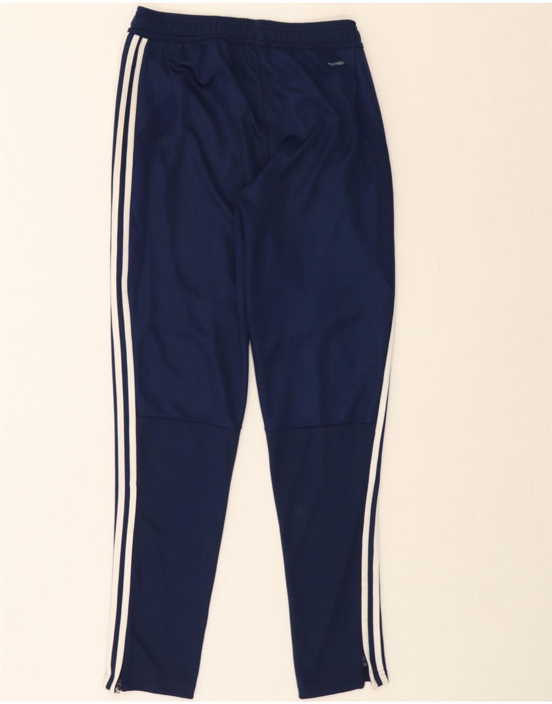 ADIDAS Boys Climacool Tracksuit Trousers 13-14 Years  Navy Blue Polyester Vintage Adidas and Second-Hand Adidas from Messina Hembry 