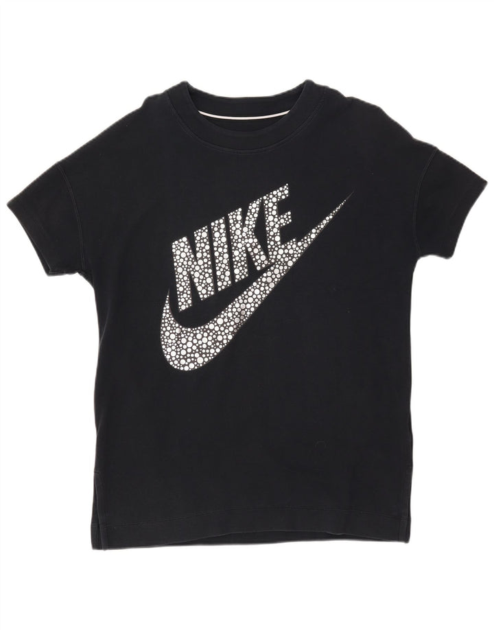 Nike T-Shirt Graphique Homme Bleu Marine Moyen