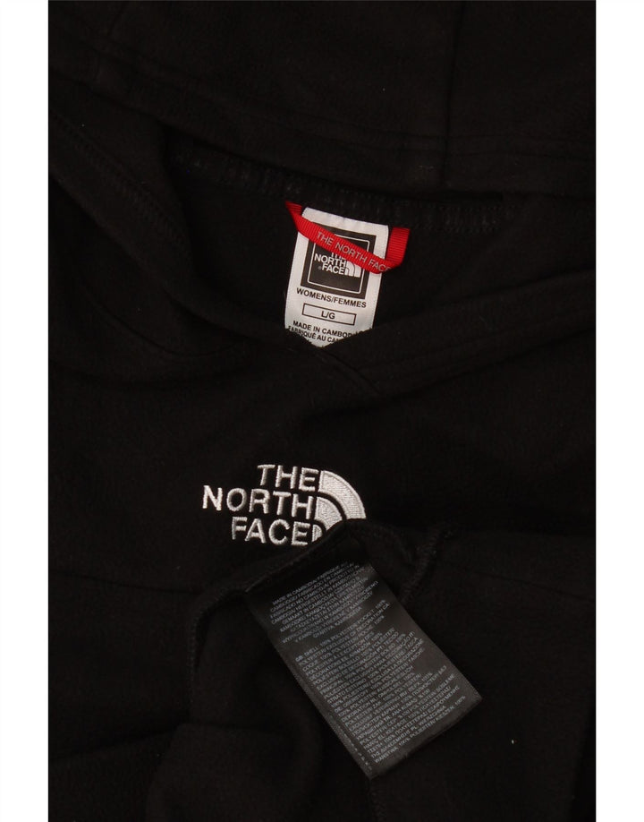 The North Face Pull à capuche pour femme UK 16 Large Noir Polyester