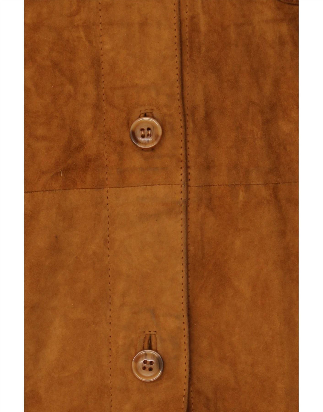 veste en daim week-end femme vintage IT 42 cuir beige moyen