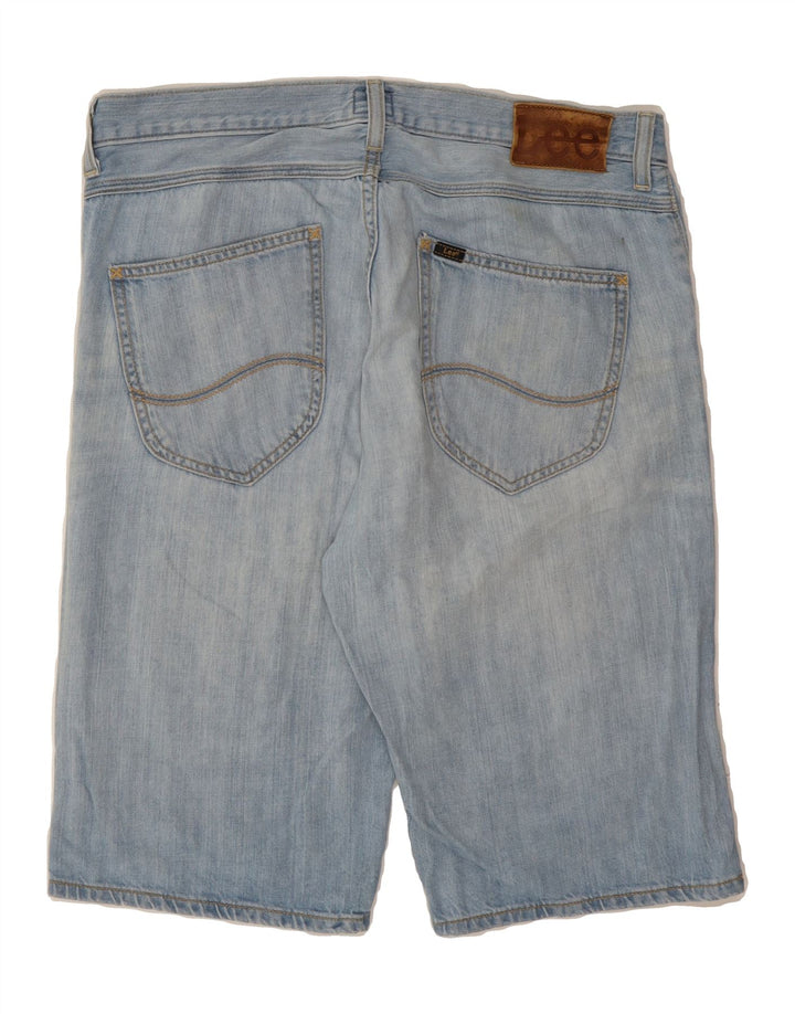 LEE Mens Denim Shorts W32 Medium  Blue Cotton Vintage Lee and Second-Hand Lee from Messina Hembry 
