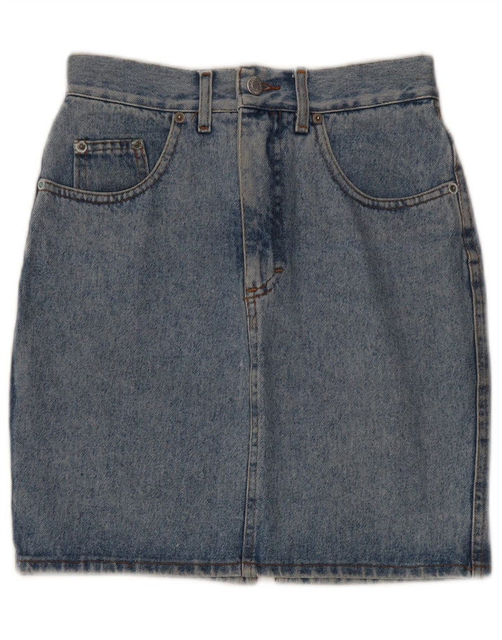 CAMPUS Jupe en Jean Femme IT 40 Small W26 Bleu Coton