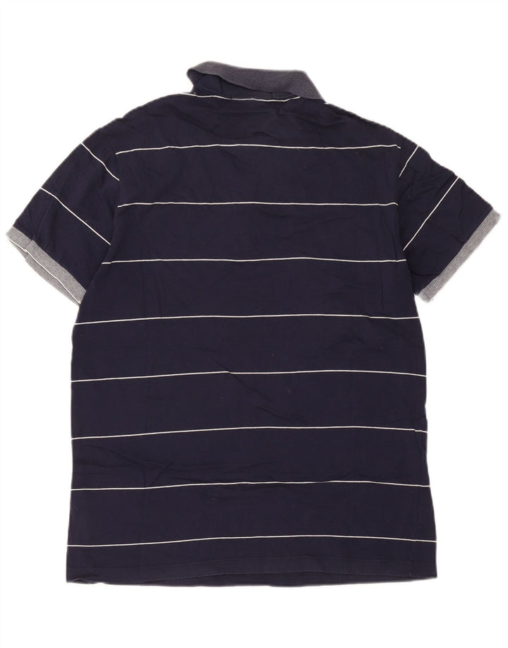 Fred Perry Polo Homme Large Bleu Marine Rayé Coton