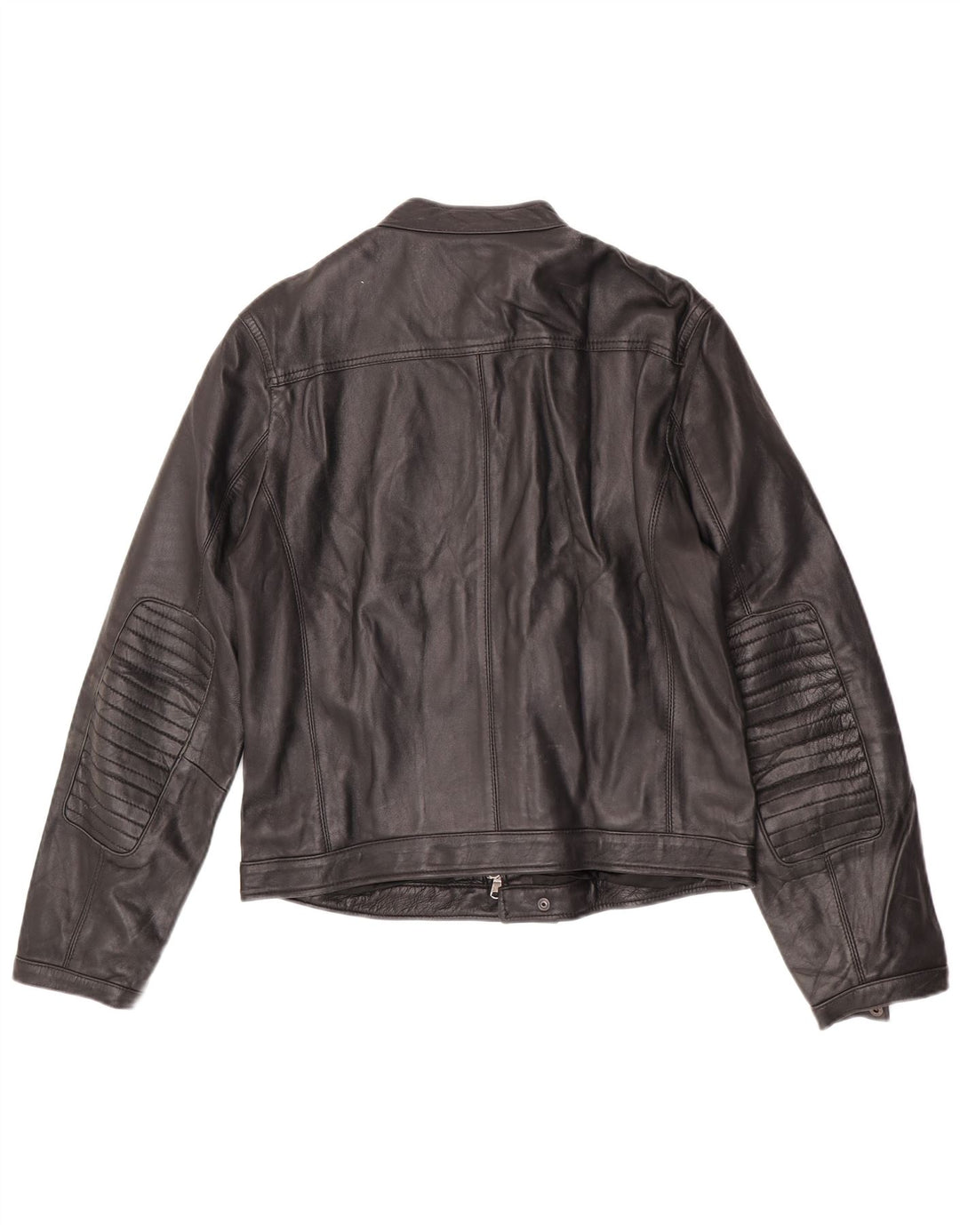 Zen Veste en cuir pour homme EU 50 Cuir noir moyen