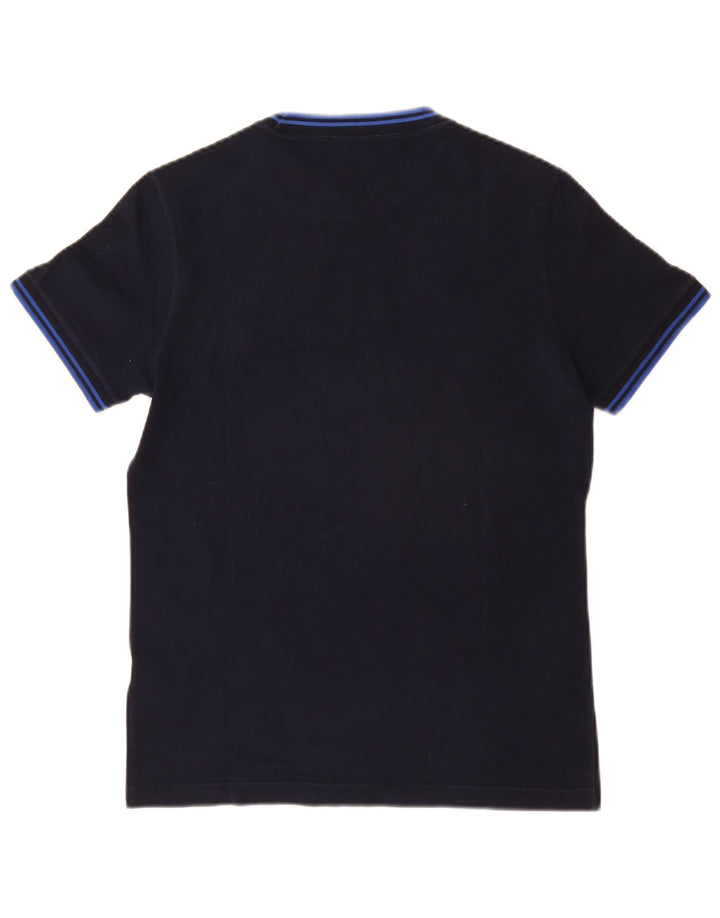 FRED PERRY T-Shirt Homme Haut Petit Bleu Marine Coton