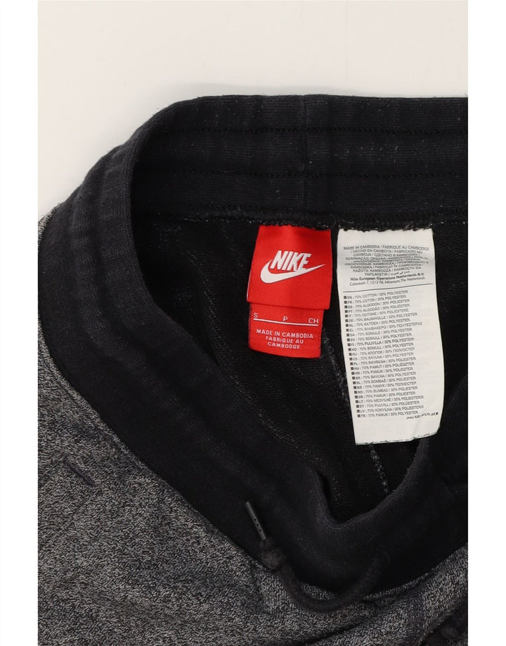 NIKE Short de sport pour homme en coton moucheté gris petit