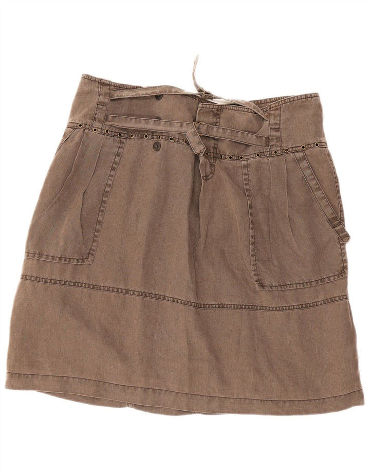 Marlboro Classics Jupe trapèze pour femme IT 44 Medium W34 Marron