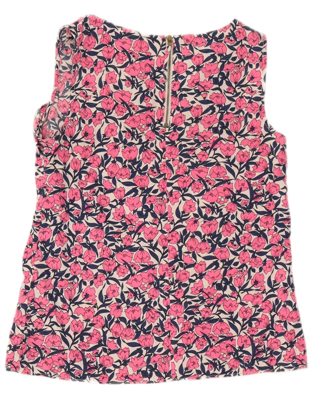 Oasis Chemisier Femme UK 10 Petit Rose Floral Polyester
