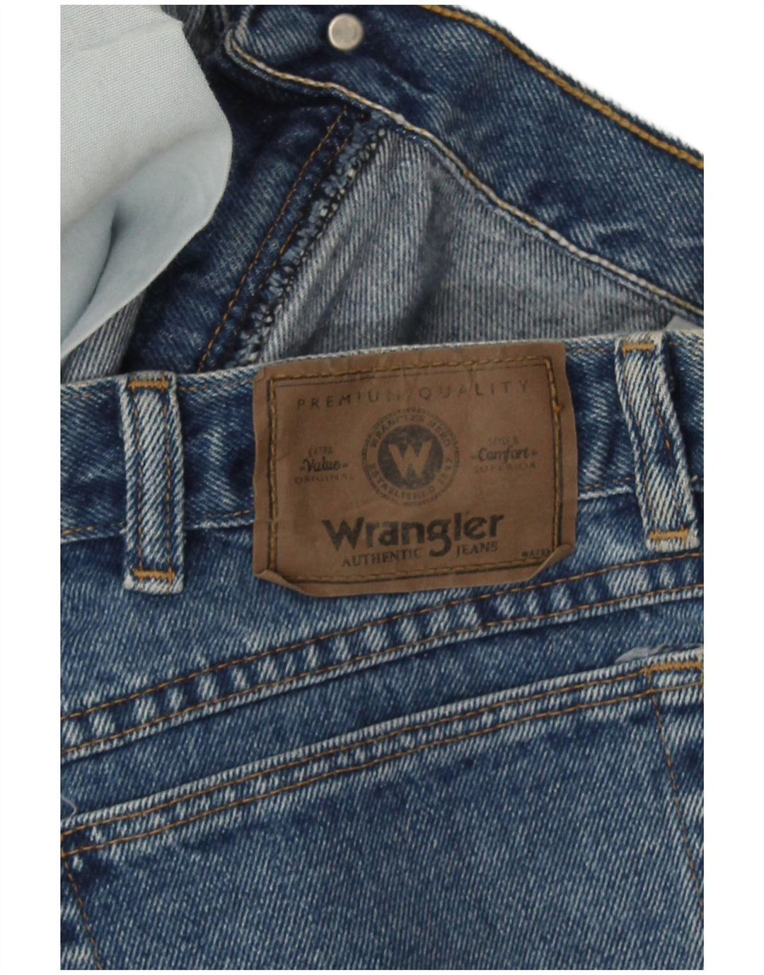Wrangler Short en Jean W28 Homme Bleu Moyen
