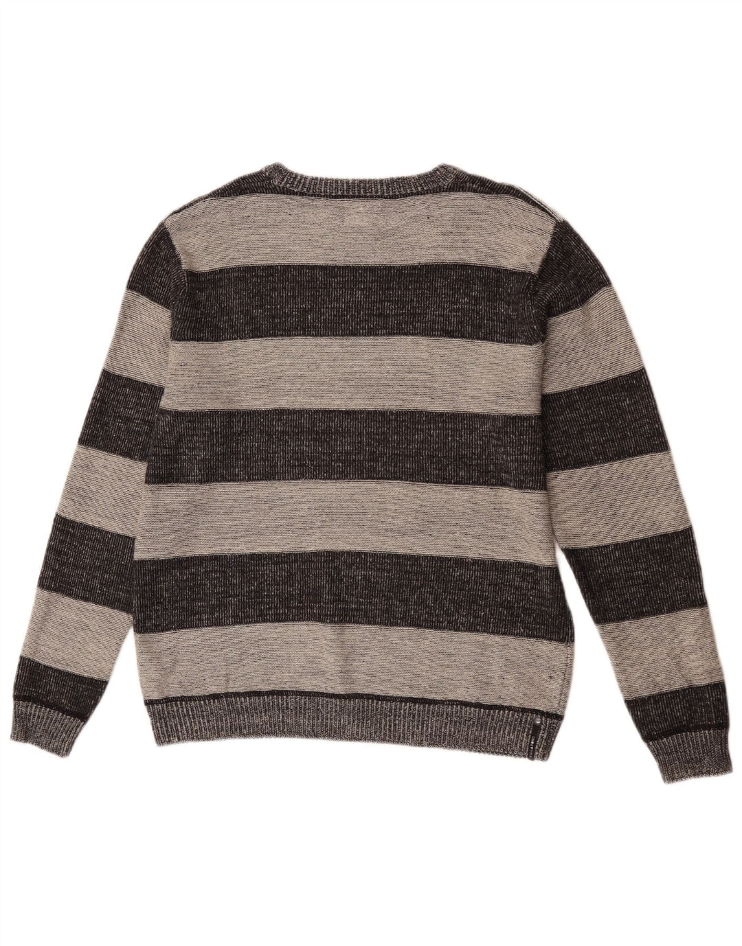 Billabong Pull Col Bateau Homme Gris Moyen Rayé Acrylique