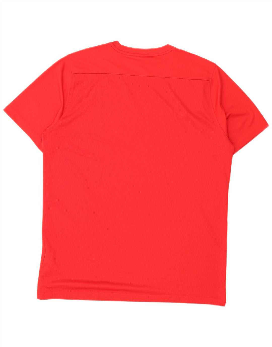 Nike Hommes Dri Fit T-Shirt Haut Rouge Moyen Polyester